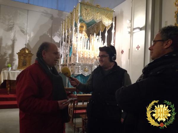 Cofradía Borriquilla Granada: ENTREGA DE LA LLAVE A SANTA MARÍA DE LA ALHAMBRA