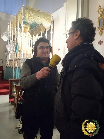 Cofradía Borriquilla Granada: ENTREGA DE LA LLAVE A SANTA MARÍA DE LA ALHAMBRA