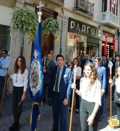 Cofradía Borriquilla Granada: PARTICIPACIÓN DE NUESTRA COFRADÍA EN LA CORONACIÓN CANÓNICA PONTIFICIA DE NTRA. SRA. DE LA ESPERANZA