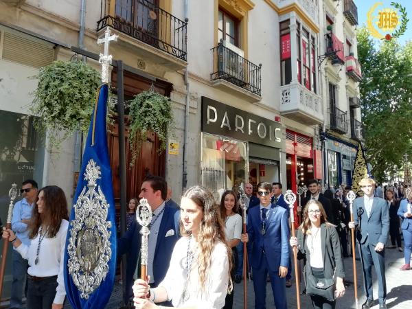 Cofradía Borriquilla Granada: PARTICIPACIÓN DE NUESTRA COFRADÍA EN LA CORONACIÓN CANÓNICA PONTIFICIA DE NTRA. SRA. DE LA ESPERANZA