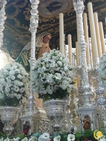 Cofradía Borriquilla Granada: PARTICIPACIÓN DE NUESTRA COFRADÍA EN LA CORONACIÓN CANÓNICA PONTIFICIA DE NTRA. SRA. DE LA ESPERANZA