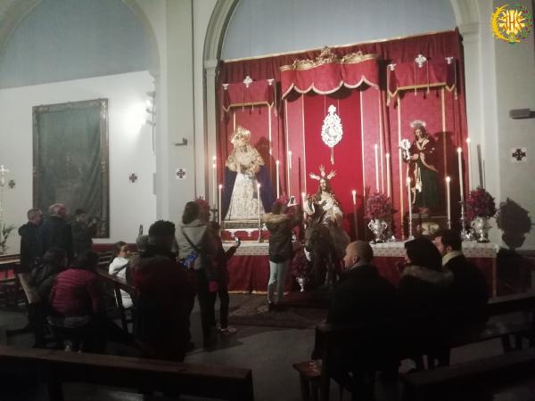 Cofradía Borriquilla Granada: TRIDUO EN HONOR A JESÚS DE LA ENTRADA EN JERUSALÉN, FUNCIÓN SOLEMNE POR LA FESTIVIDAD DE CRISTO REY y BESAMANOS  2018