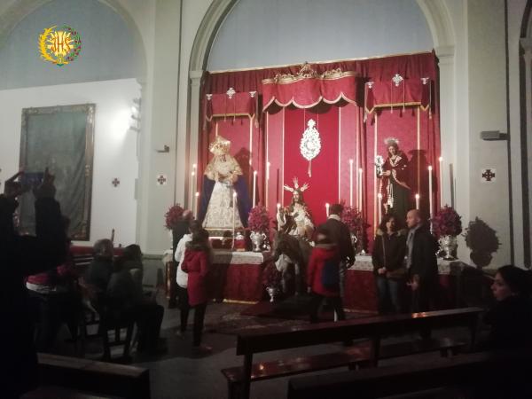 Cofradía Borriquilla Granada: TRIDUO EN HONOR A JESÚS DE LA ENTRADA EN JERUSALÉN, FUNCIÓN SOLEMNE POR LA FESTIVIDAD DE CRISTO REY y BESAMANOS  2018