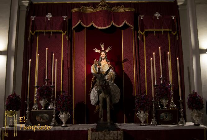 Cofradía Borriquilla Granada: TRIDUO EN HONOR A JESÚS DE LA ENTRADA EN JERUSALÉN, FUNCIÓN SOLEMNE POR LA FESTIVIDAD DE CRISTO REY y BESAMANOS  2018