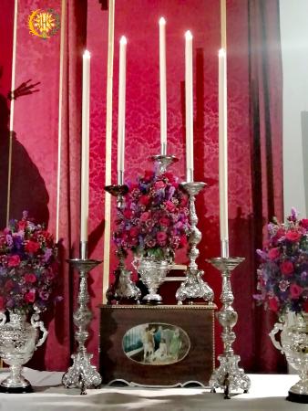 Cofradía Borriquilla Granada: TRIDUO EN HONOR A JESÚS DE LA ENTRADA EN JERUSALÉN, FUNCIÓN SOLEMNE POR LA FESTIVIDAD DE CRISTO REY y BESAMANOS  2018
