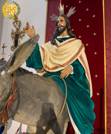 Cofradía Borriquilla Granada: "LAS GLORIAS DE MARIA 2020: JESÚS DE LA ENTRADA EN JERUSALÉN"