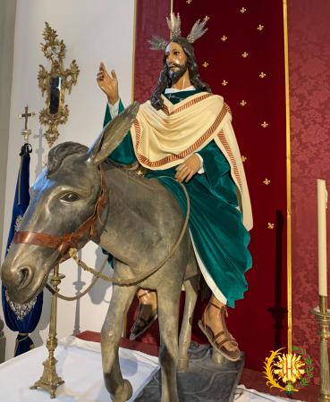 Cofradía Borriquilla Granada: "LAS GLORIAS DE MARIA 2020: JESÚS DE LA ENTRADA EN JERUSALÉN"
