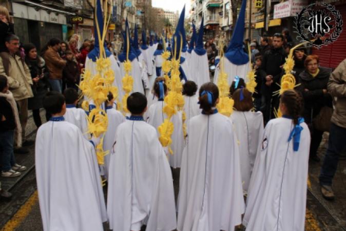 Cofradía Borriquilla Granada: Domingo de Ramos 2013