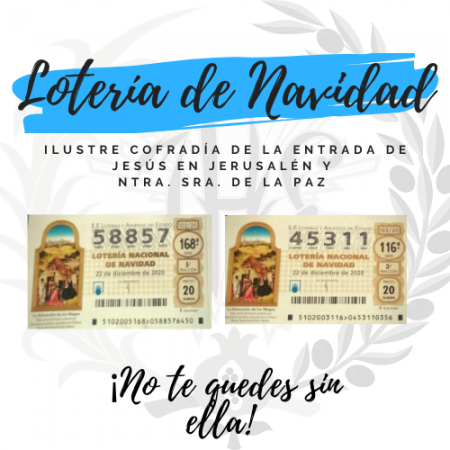 Cofradía Borriquilla Granada: LOTERÍA DE NAVIDAD