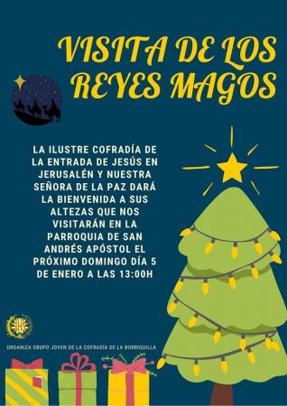 Cofradía Borriquilla Granada: VISITA DE LOS REYES MAGOS 2020