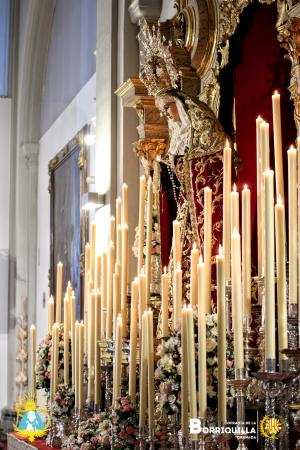 Cofradía Borriquilla Granada: ALTAR DE TRIDUO NTRA. SRA. DE LA PAZ