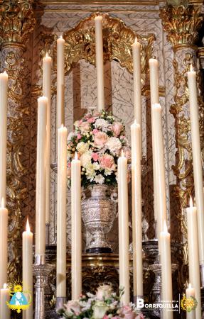 Cofradía Borriquilla Granada: ALTAR DE TRIDUO NTRA. SRA. DE LA PAZ