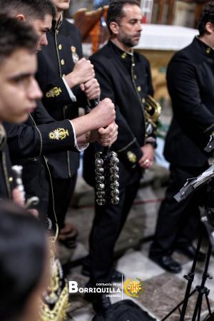 Cofradía Borriquilla Granada: ÉXITO EN EL CONCIERTO DE CUARESMA DE LA COFRADÍA CON LA BANDA DE MÚSICA NUESTRA SEÑORA DE LA SOLEDAD DE MENA