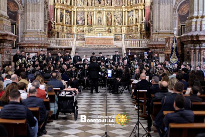 Cofradía Borriquilla Granada: CONCIERTO DE CUARESMA BANDA DE MÚSICA NUESTRA SEÑORA DE LA SOLEDAD (MENA)