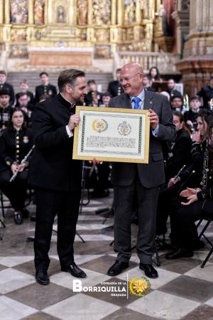 Cofradía Borriquilla Granada: CONCIERTO DE CUARESMA BANDA DE MÚSICA NUESTRA SEÑORA DE LA SOLEDAD (MENA)
