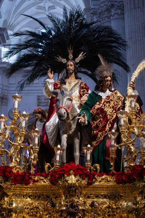 Cofradía Borriquilla Granada: JESÚS DE LA ENTRADA EN JERUSALÉN EN LA S.A.I. POR KERYGMA 2026