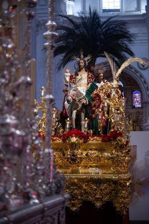 Cofradía Borriquilla Granada: JESÚS DE LA ENTRADA EN JERUSALÉN EN LA S.A.I. POR KERYGMA 2026