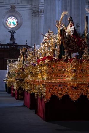 Cofradía Borriquilla Granada: JESÚS DE LA ENTRADA EN JERUSALÉN EN LA S.A.I. CATEDRAL POR LA EXPOSICIÓN KERYGMA, EL ARTE DE EVANGELIZAR. NO TE LA PIERDAS