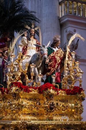 Cofradía Borriquilla Granada: JESÚS DE LA ENTRADA EN JERUSALÉN EN LA S.A.I. POR KERYGMA 2026