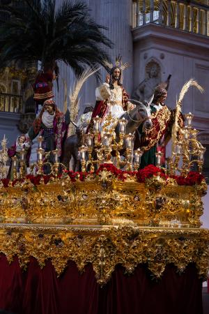 Cofradía Borriquilla Granada: JESÚS DE LA ENTRADA EN JERUSALÉN EN LA S.A.I. POR KERYGMA 2026