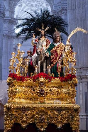 Cofradía Borriquilla Granada: JESÚS DE LA ENTRADA EN JERUSALÉN EN LA S.A.I. CATEDRAL POR LA EXPOSICIÓN KERYGMA, EL ARTE DE EVANGELIZAR. NO TE LA PIERDAS