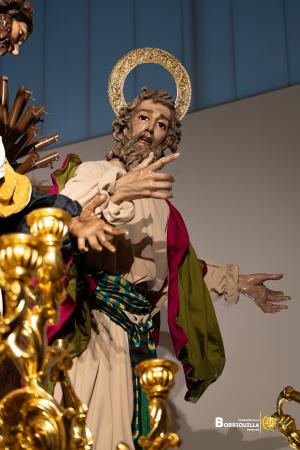 Cofradía Borriquilla Granada: PRESENTACIÓN DE LAS IMÁGENES SECUNDARIAS DEL PASO DE MISTERIO PARA EL DOMINGO DE RAMOS 2024