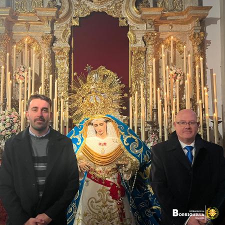 Cofradía Borriquilla Granada: CELEBRAMOS LA FESTIVIDAD DE NUESTRA MADRE, NTRA. SRA. DE LA PAZ