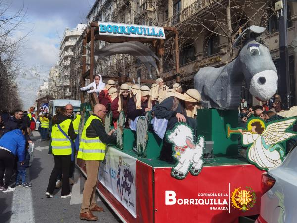 Cofradía Borriquilla Granada: FOTOS CARROZA ILUSIÓN  - CABALGATA 2026