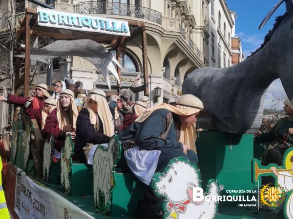 Cofradía Borriquilla Granada: FOTOS CARROZA ILUSIÓN  - CABALGATA 2026