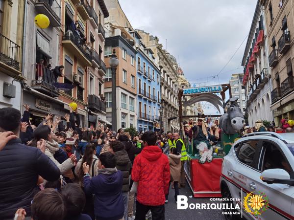 Cofradía Borriquilla Granada: FOTOS CARROZA ILUSIÓN  - CABALGATA 2026