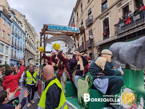 Cofradía Borriquilla Granada: FOTOS CARROZA ILUSIÓN  - CABALGATA 2026