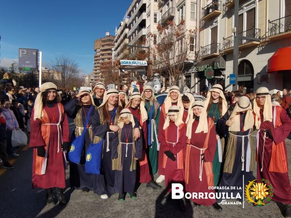 Cofradía Borriquilla Granada: FOTOS CARROZA ILUSIÓN  - CABALGATA 2026
