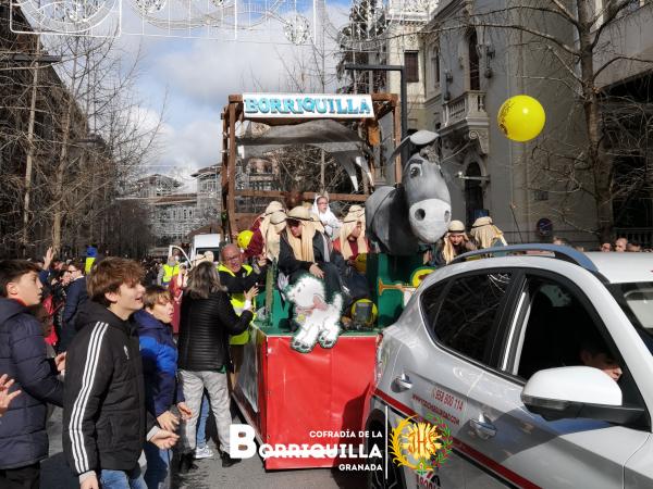 Cofradía Borriquilla Granada: FOTOS CARROZA ILUSIÓN  - CABALGATA 2026