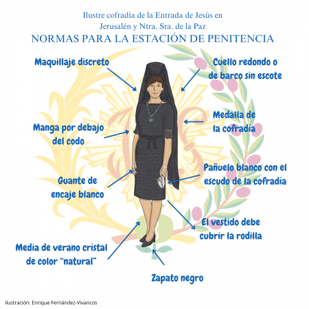 Cofradía Borriquilla Granada: NORMAS PARA EL CORTEJO PROCESIONAL DEL DOMINGO DE RAMOS
