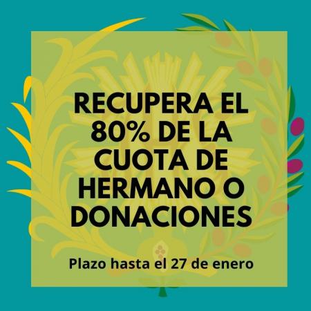 Cofradía Borriquilla Granada: RECUPERA EL 80% DE LO QUE APORTAS A TU COFRADÍA
