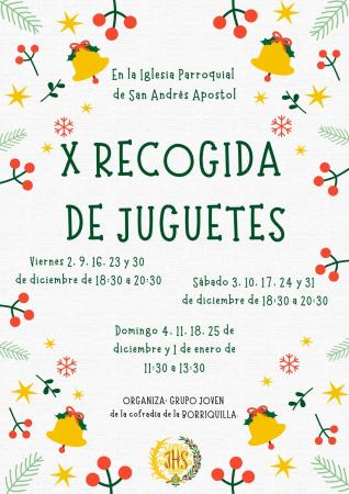 Cofradía Borriquilla Granada: X RECOGIDA DE JUGUETES