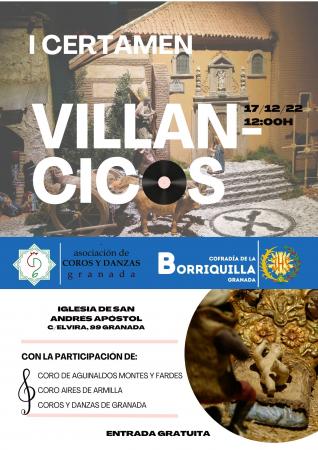 Cofradía Borriquilla Granada: I CERTAMEN DE VILLANCICOS