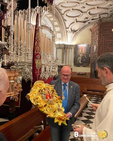 Cofradía Borriquilla Granada: PRESENTACIÓN CARTELAS DE SAN JUSTO Y PASTOR Y SANTIAGO, MARZO 2026