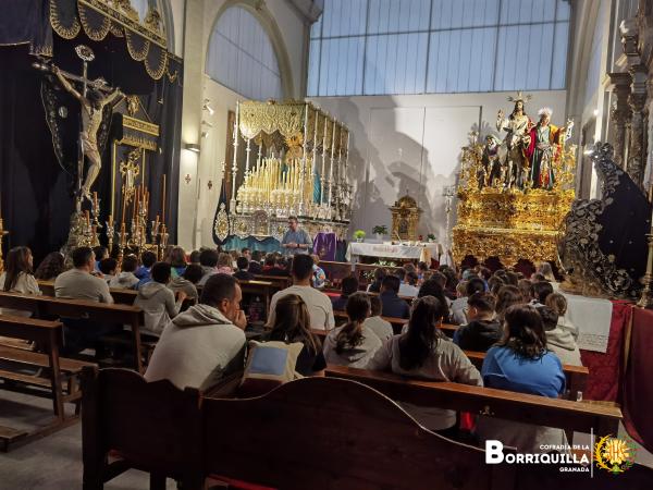 Cofradía Borriquilla Granada: VISITA COLEGIOS 2024