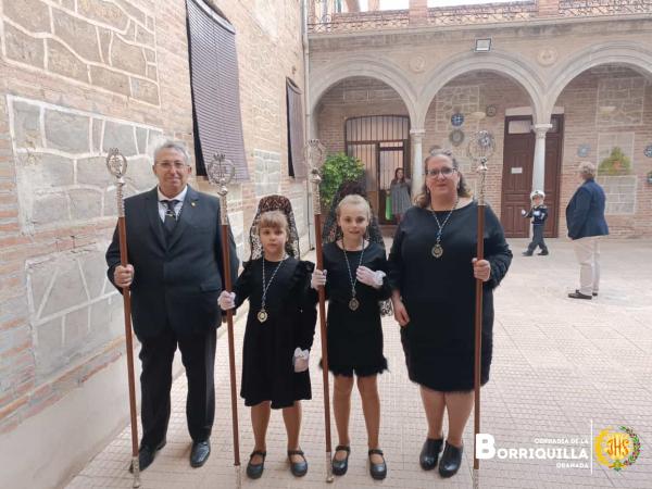Cofradía Borriquilla Granada: VISITA COLEGIOS 2024