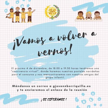 Cofradía Borriquilla Granada: CONVIVENCIA INFANTIL VIRTUAL (Diciembre 20)