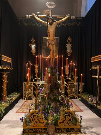 Cofradía Borriquilla Granada: ASISTIMOS A LOS CULTOS CUARESMALES AL CRISTO DE LA SALUD - MARZO 2026