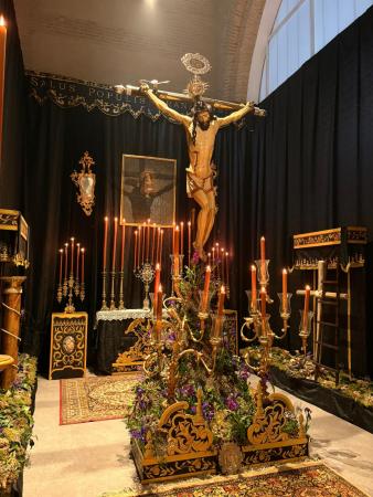 Cofradía Borriquilla Granada: ASISTIMOS A LOS CULTOS CUARESMALES AL CRISTO DE LA SALUD - MARZO 2026