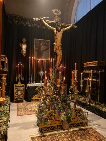 Cofradía Borriquilla Granada: ASISTIMOS A LOS CULTOS CUARESMALES AL CRISTO DE LA SALUD - MARZO 2026