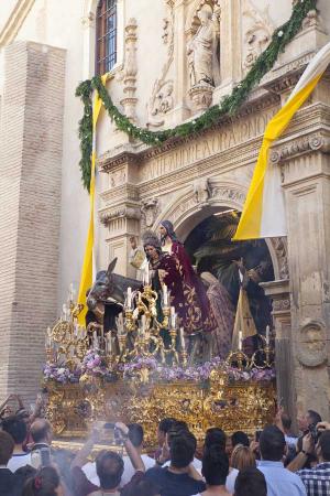 Cofradía Borriquilla Granada: SALIDA EXTRAORDINARIA DE JESÚS DE LA ENTRADA EN JERUSALÉN