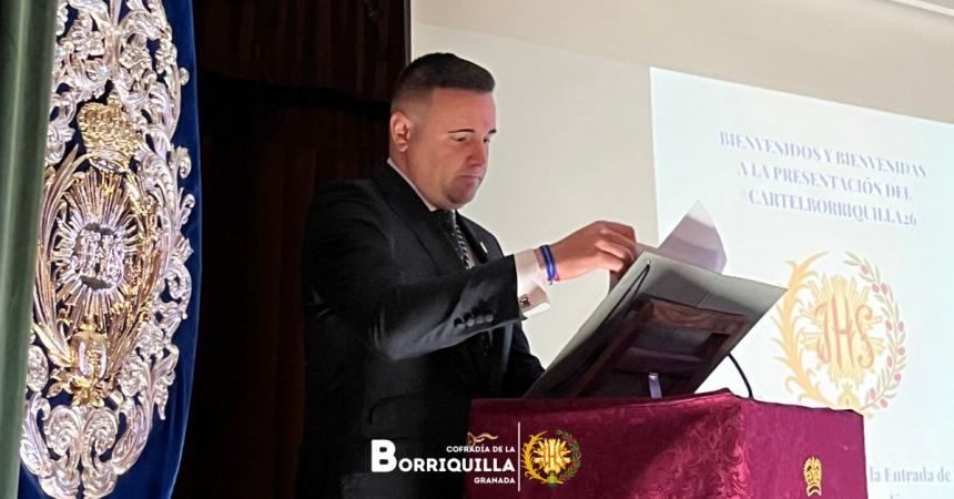 Cofradía Borriquilla Granada: PRESENTADO EL CARTEL DEL DOMINGO DE RAMOS DEL 2026 EN UNA TARDE CARGADA DE EMOCIÓN Y MENSAJES