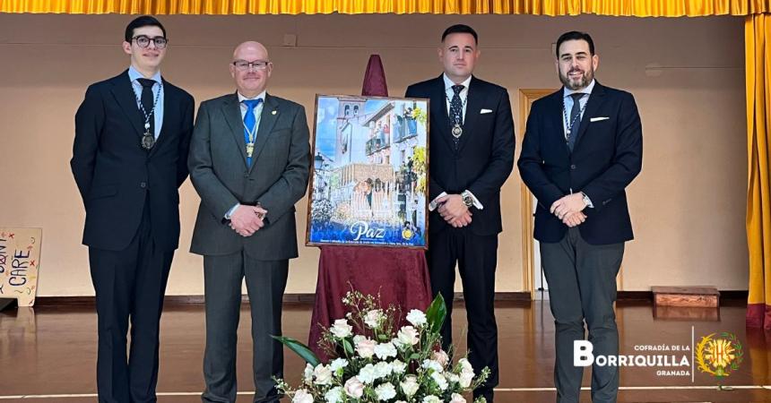 Cofradía Borriquilla Granada: PRESENTADO EL CARTEL DEL DOMINGO DE RAMOS DEL 2026 EN UNA TARDE CARGADA DE EMOCIÓN Y MENSAJES
