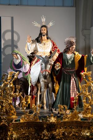 Cofradía Borriquilla Granada: PRESENTACIÓN DE JESÚS DE LA ENTRADA EN JERUSALÉN PARA EL DOMINGO DE RAMOS 2024