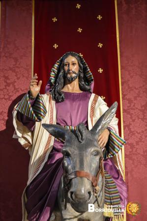 Cofradía Borriquilla Granada: Jesús de la entrada en Jerusalén Cuaresma 2025