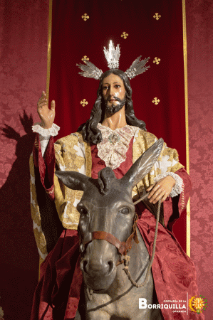 Cofradía Borriquilla Granada: JESÚS DE LA ENTRADA EN JERUSALÉN PASCIA 2025